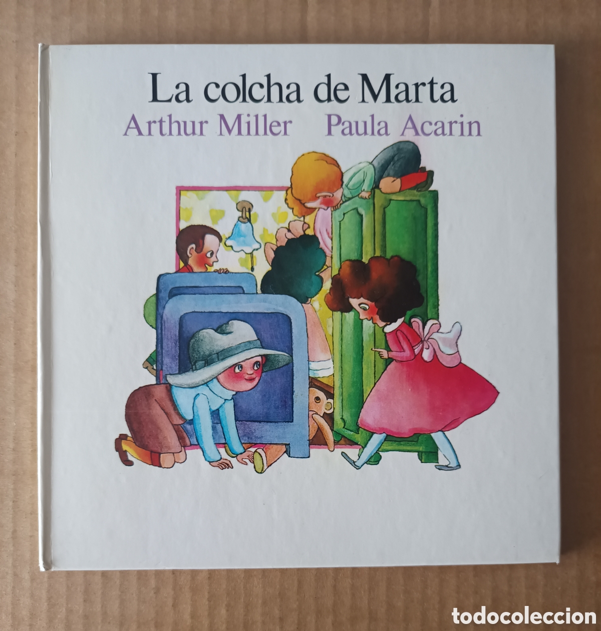 Libros de segunda mano: La Colcha de Marta, por Arthur Miller y Paula Acarin (Lumen).