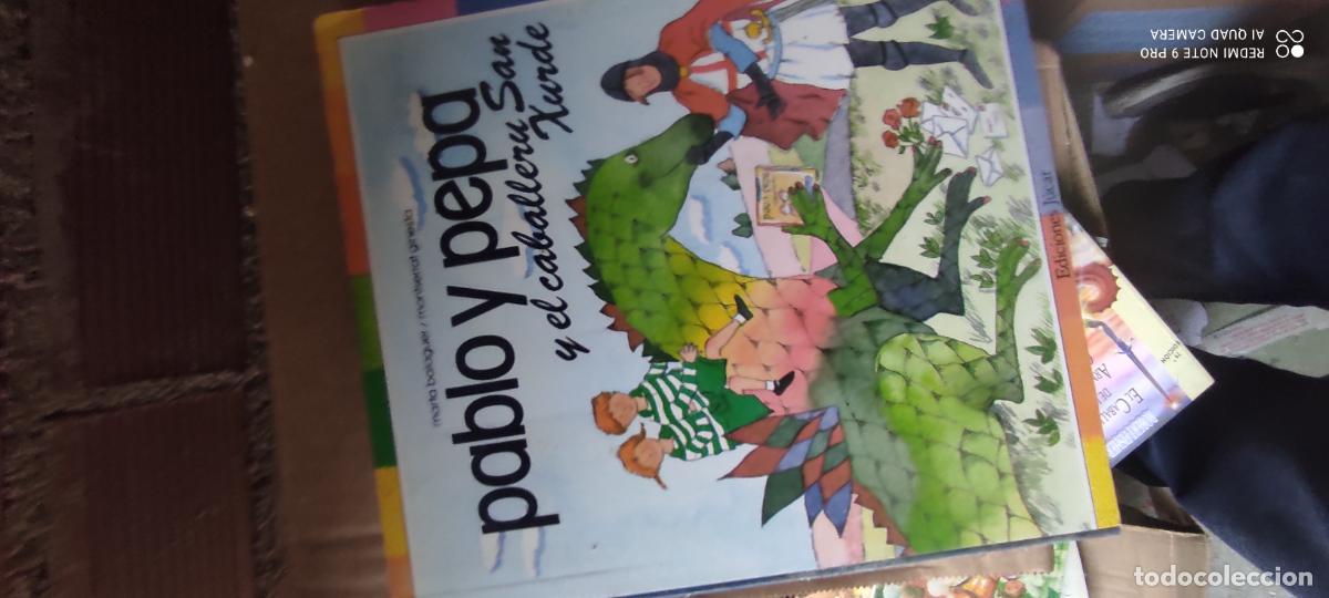 Libros de segunda mano: Pablo y Pepa y el caballero San Jorge (Cuento). BALAGUER, Marta - GINESTA, Montserrat.