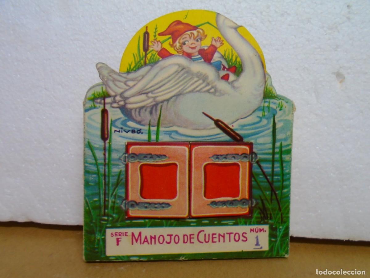 Libros de segunda mano: MANOJO DE CUENTOS/SERIE F,N&ordm;1/CARPETA TROQUELADA CON 5 CUENTOS/EDIT.ROMA,A&Ntilde;OS 50.