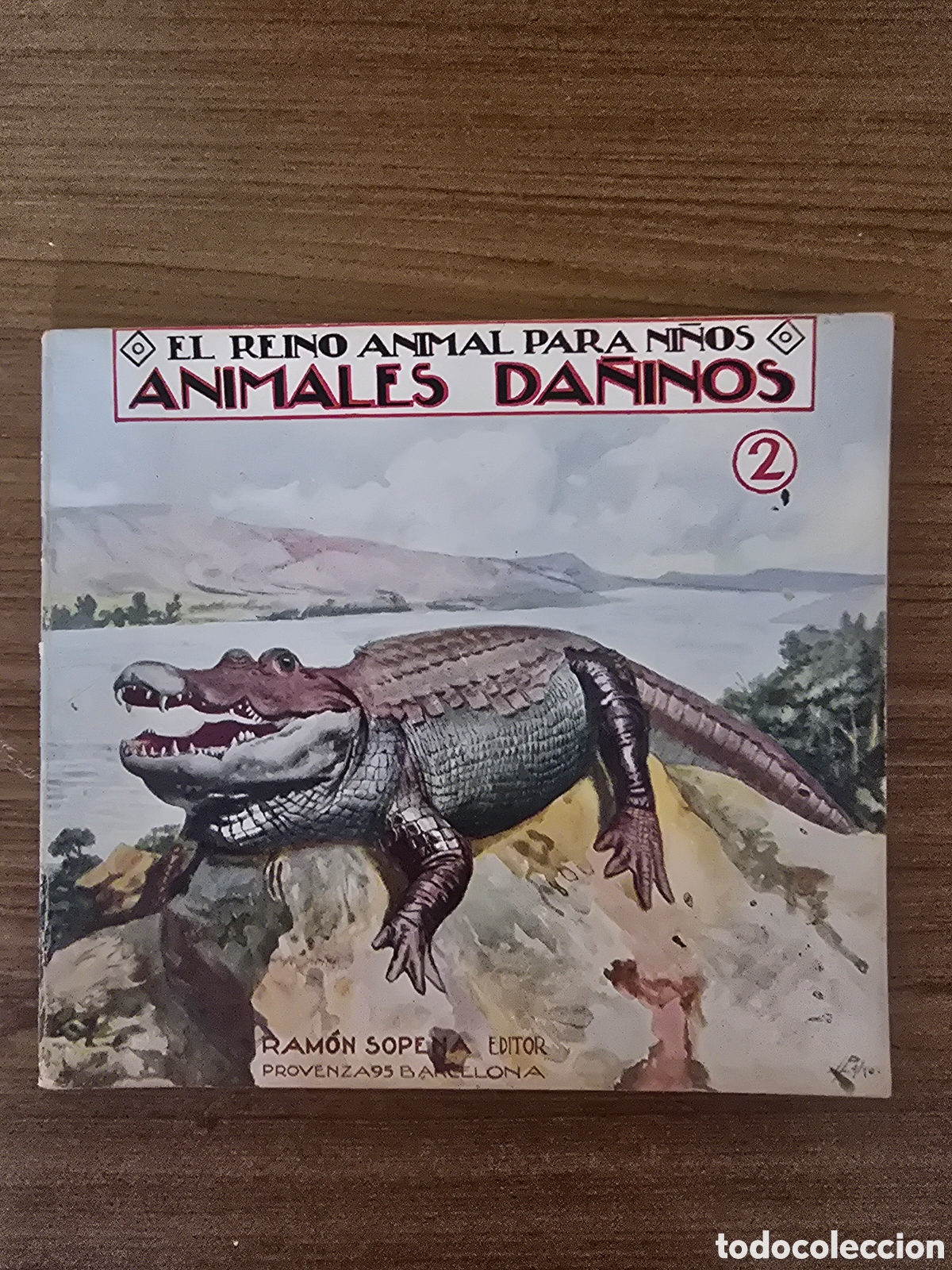 Libros de segunda mano: ANIMALES DA&Ntilde;INOS,EL REINO ANIMAL PARA NI&Ntilde;OS,(EDITOR RAMON SOPENA)