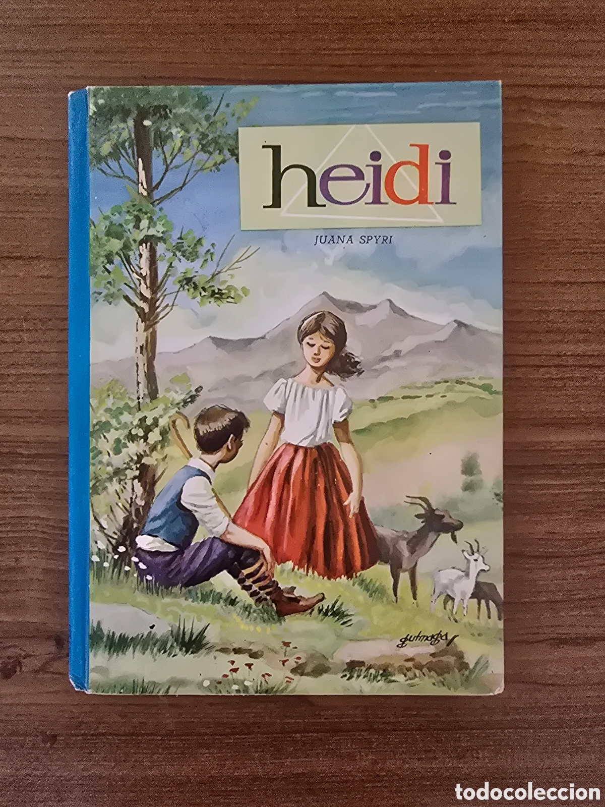 Libros de segunda mano: HEIDI,COLECCION AMABLE,NUMERO 9,A&Ntilde;O 1962,(EDITORIAL VASCO AMERICANA)