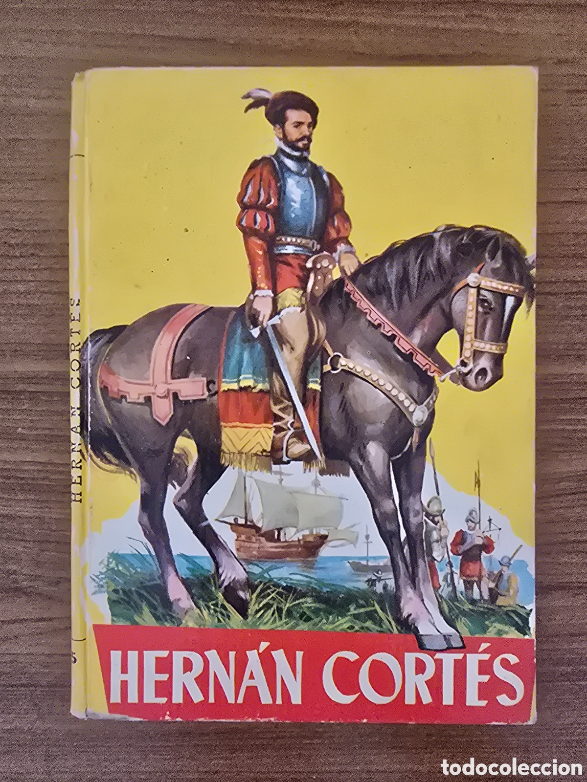 Libros de segunda mano: HERNAN CORTES,NUMERO 5,A&Ntilde;O 1959,(COLECCION JUVENIL FERMA)