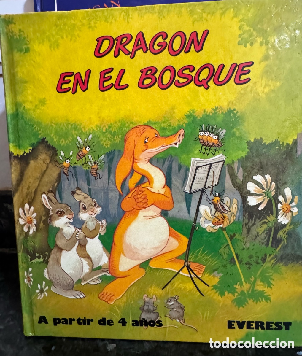 Libros de segunda mano: Drag&oacute;n en el bosque (Everest) - Foto 1