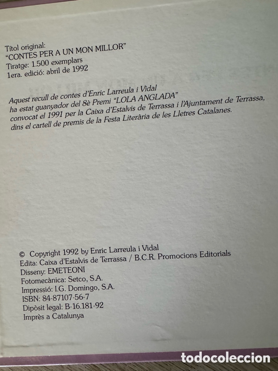 Libros de segunda mano: 3 contes infantils de la col.leccio Rialles - Foto 3