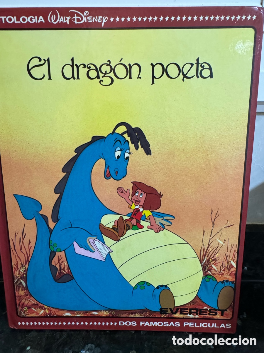 Libros de segunda mano: El drag&oacute;n poeta de Walt Disney
