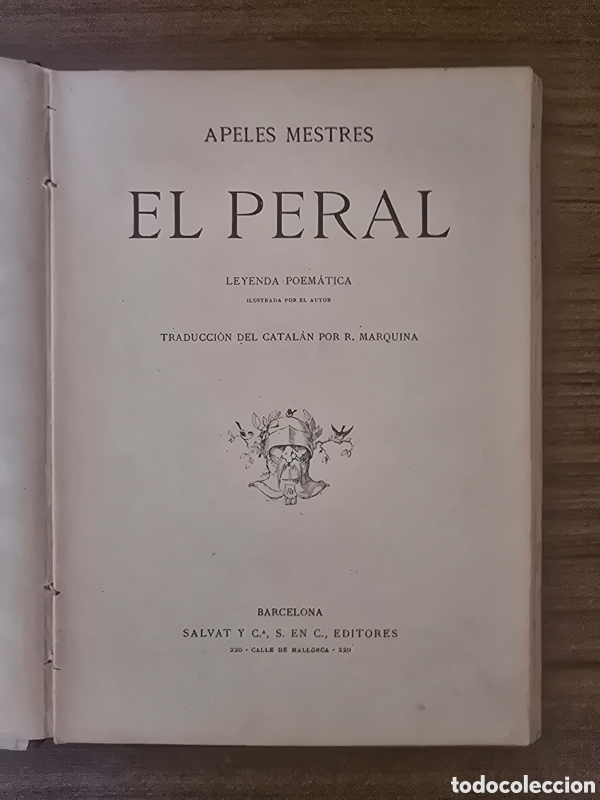 Libros de segunda mano: EL PERAL,APELES MESTRES,(SALVAT) - Foto 3