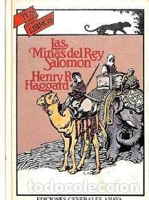 Libros de segunda mano: Las minas del Rey Salom&oacute;n - Henry Rider Haggard - Ediciones Generales Anaya