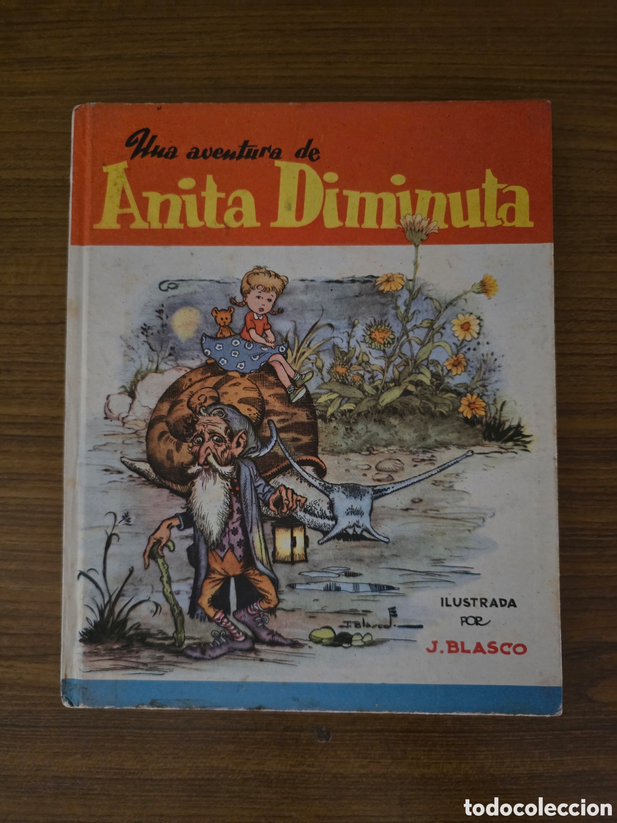 Libros de segunda mano: UNA AVENTURA DE ANITA DIMINUTA,ILUSTRADA POR J.BLASCO,(EDITORIAL AVGVSTA)