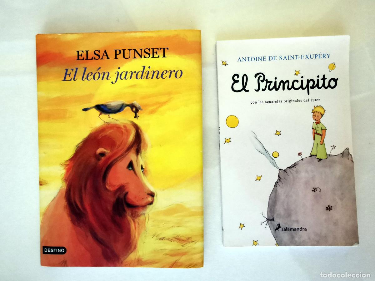 Gebrauchte B&uuml;cher: El Le&oacute;n jardinero. Elsa Punset + El Principito. Antoine de Saint-Exupery