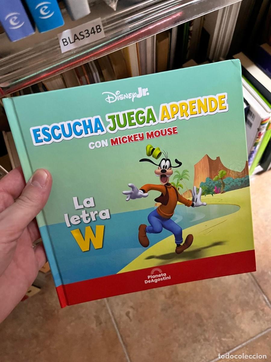 Libros de segunda mano: BLAS34B ESCUCHA JUEGA APRENDE CON MICKEY MOUSE: LA LETRA W &ndash; Planeta DeAgostini