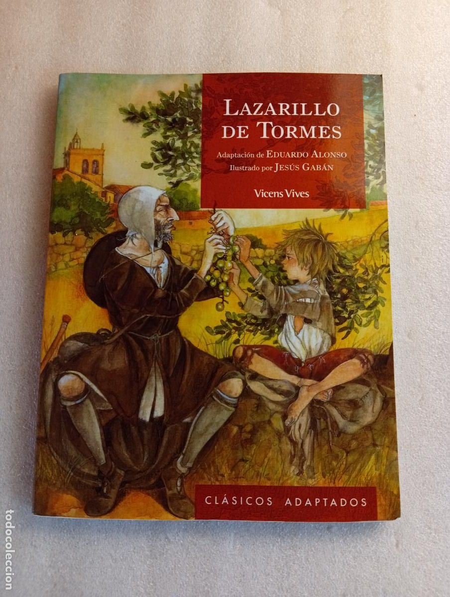 Libros de segunda mano: LAZARILLO DE TORMES - AN&Oacute;NIMO (EDICI&Oacute;N ADAPTADA VICENS VIVES)