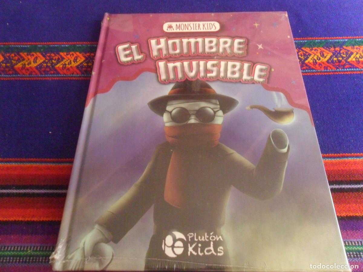 Libros de segunda mano: PRECINTADO MONSTER KIDS EL HOMBRE INVISIBLE PLUT&Oacute;N KIDS 2019. REGALO BATMAN BEGINS. GAVIOTA 2005.