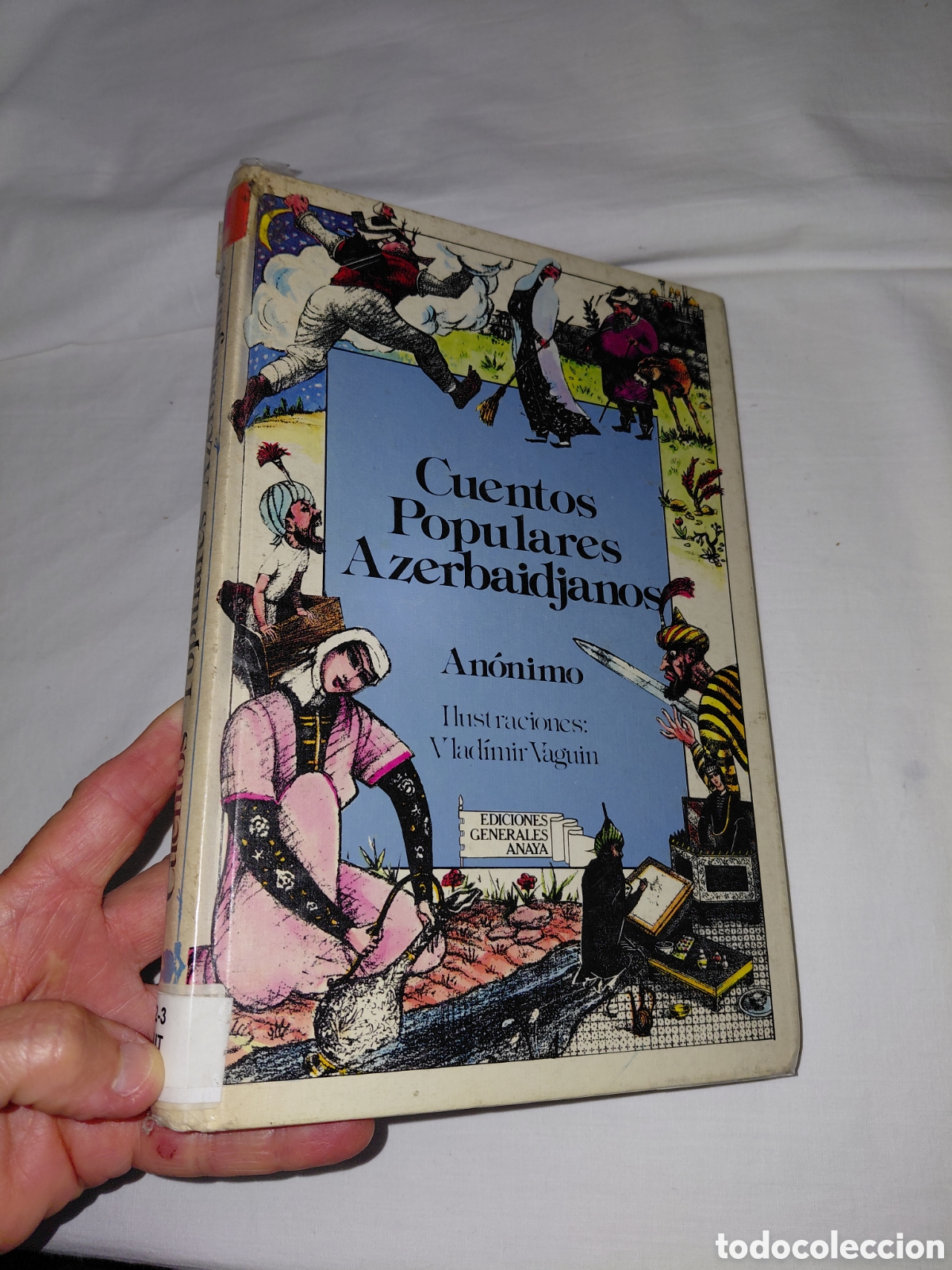 Libros de segunda mano: CUENTOS POPULARES AZERBAIDJANOS.ANONIMO.ILUSTRACIONES VLADIMIR VAGUIN.ANAYA.-1&ordf; EDICION 1985