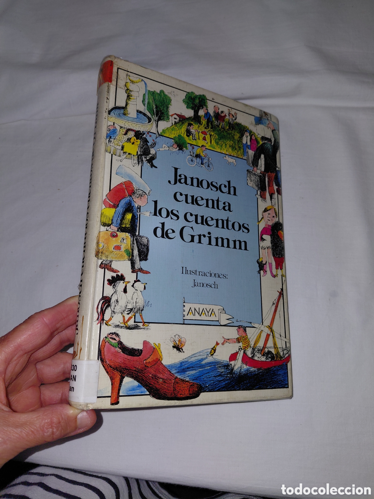 Libros de segunda mano: JANOSCH CUENTA LOS CUENTOS DE GRIMM.ILUSTRACIONES JANOSCH.ANAYA.-1&ordf; EDICION 1986