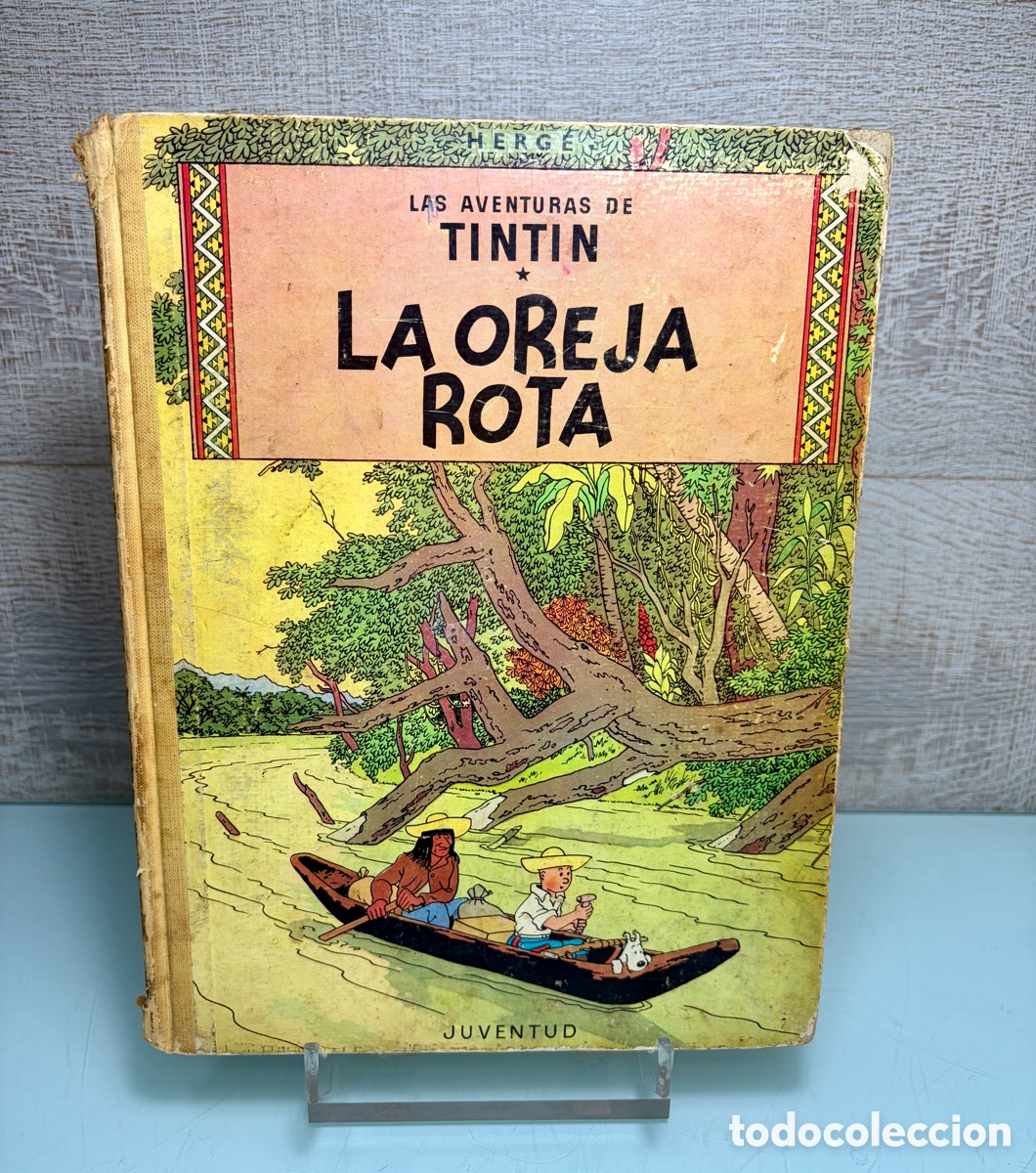 Libros de segunda mano: Tintin. La Oreja Rota. Primera edicion. 1966