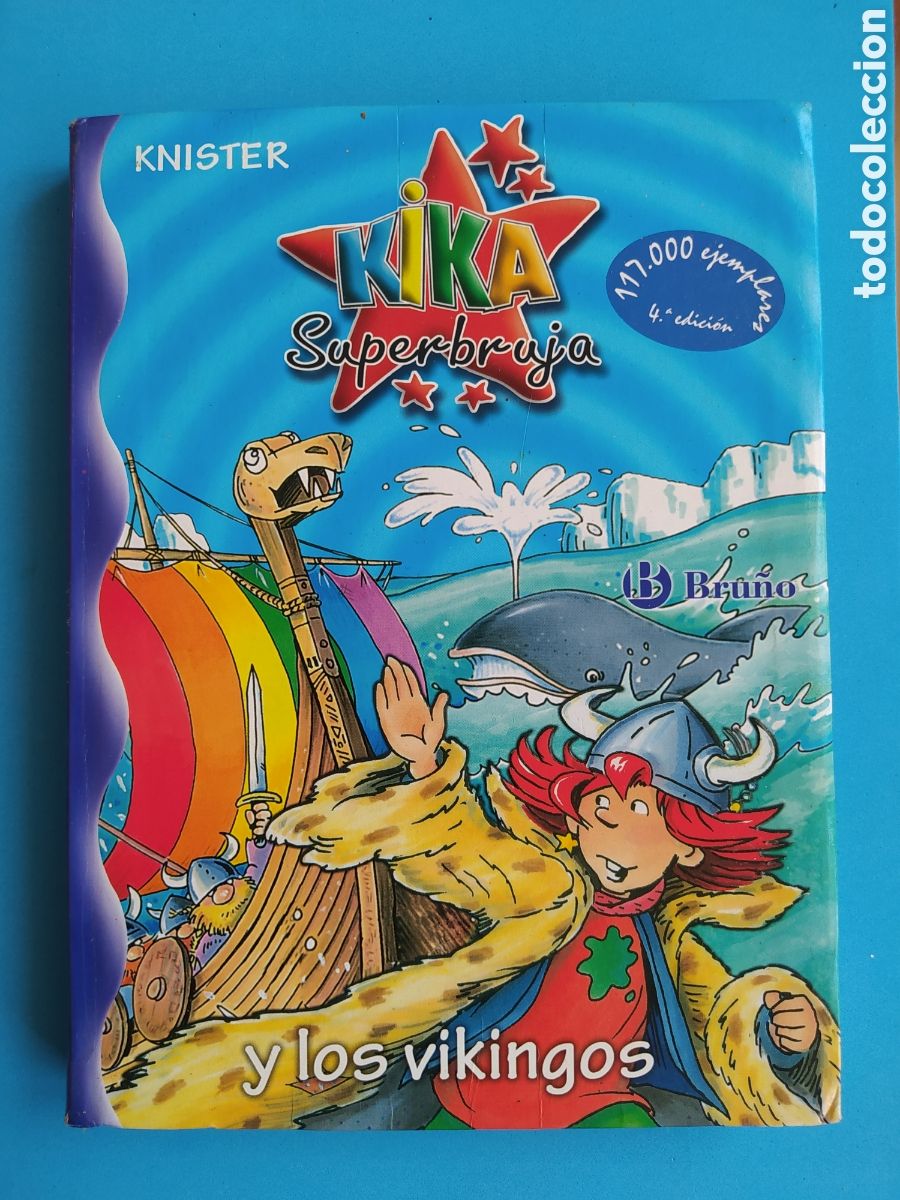 Libros de segunda mano: Kika Superbruja y los vikingos | Aventura infantil de Editorial Bru&ntilde;o