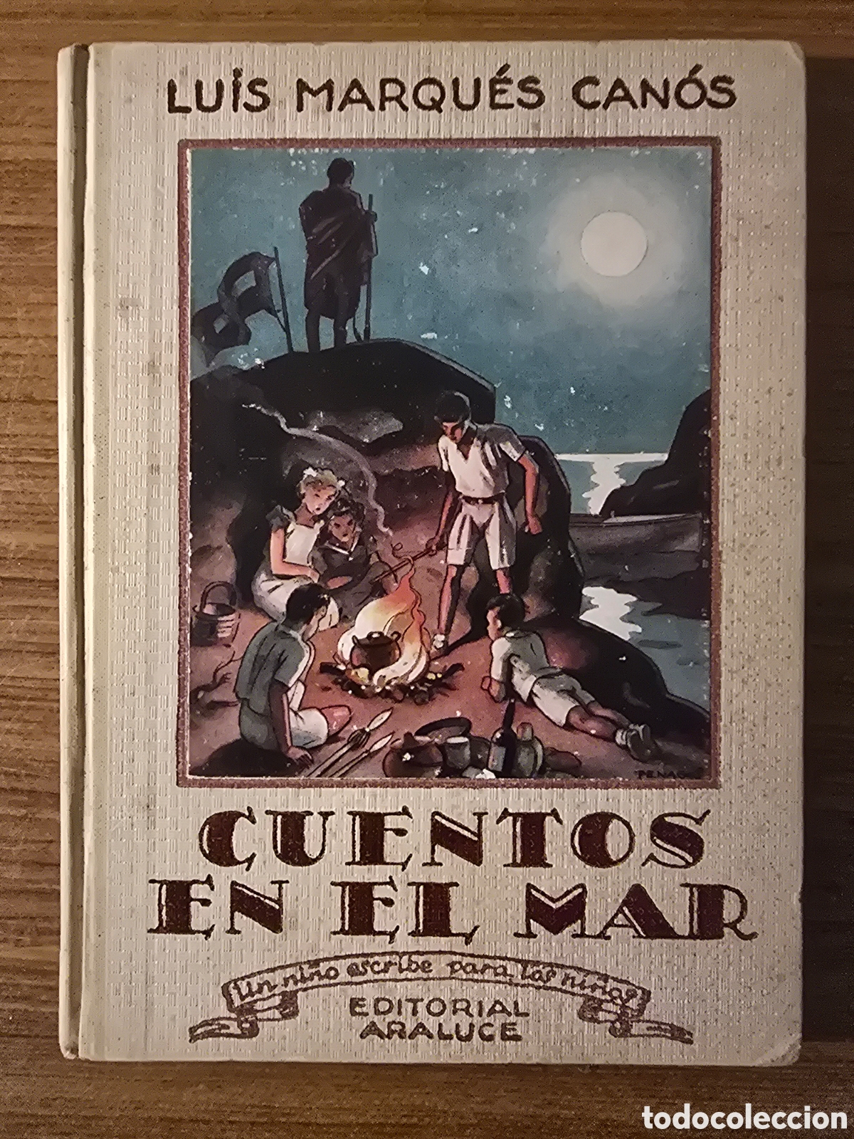 Libros de segunda mano: CUENTOS EN EL MAR,LUIS MARQUES CANO,(EDITORIAL ARALUCE) - Foto 1