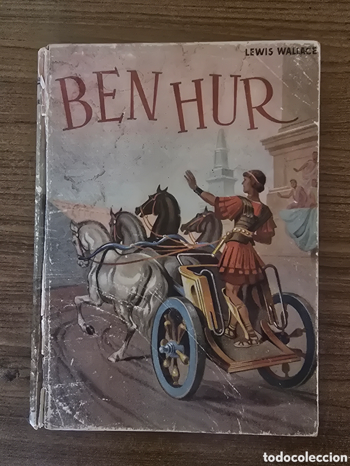 Libros de segunda mano: BEN HUR,LEWIS WALLACE,8&deg;EDICION,A&Ntilde;O 1950,(APOSTOLADO DE LA PRENSA)