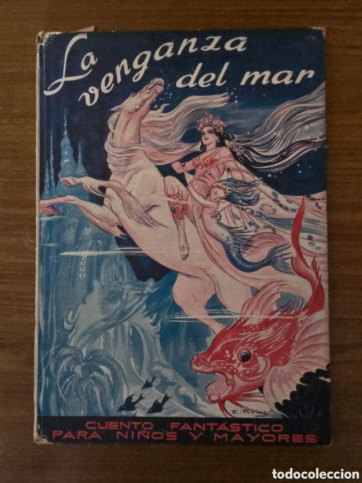 Libros de segunda mano: LA VENGANZA DEL MAR,A&Ntilde;O 1965,(HYMSA)