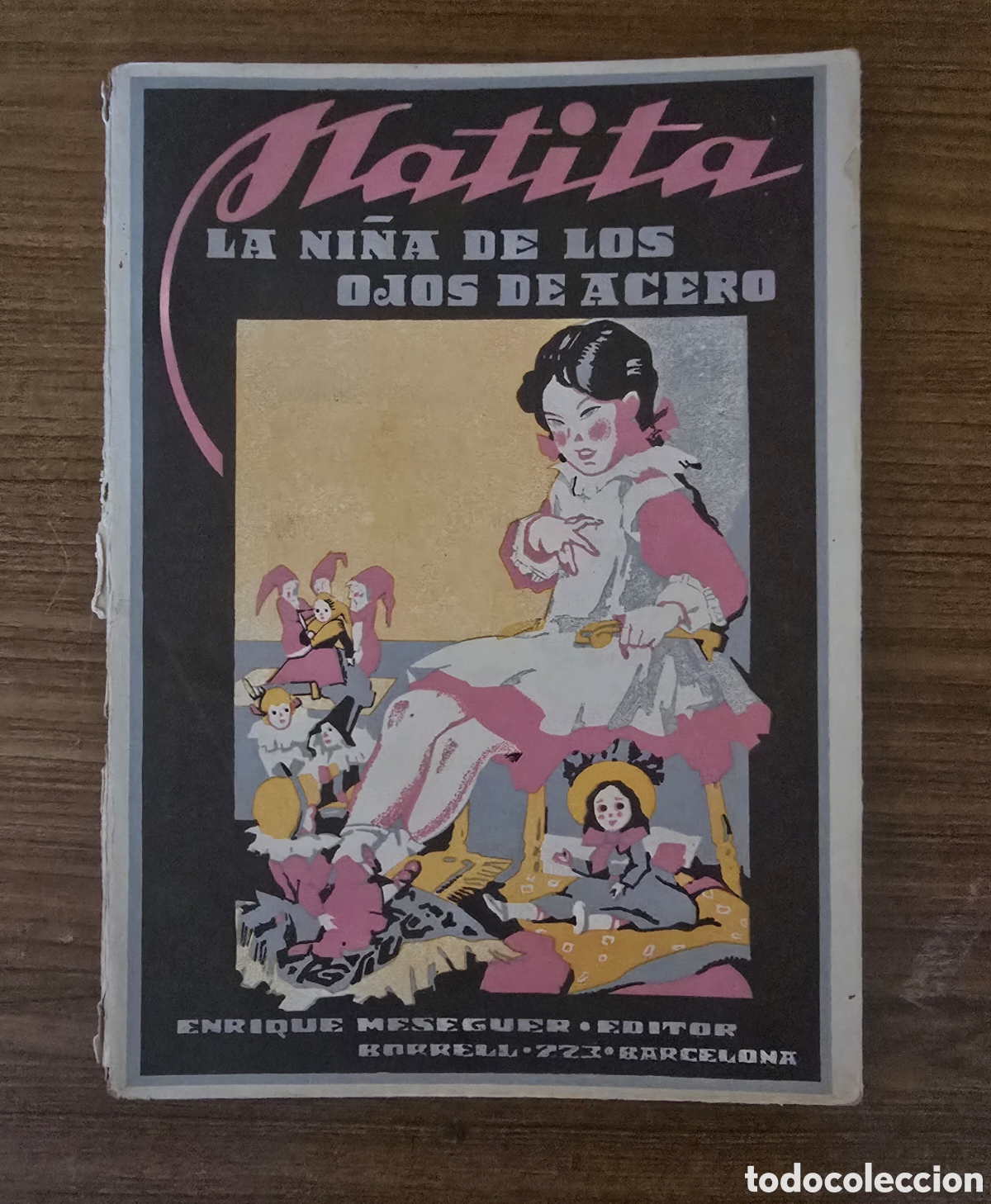 Libros de segunda mano: MATITA, LA NI&Ntilde;A DE LOS OJOS DE ACERO, (ENRIQUE MESEGUER EDITOR)
