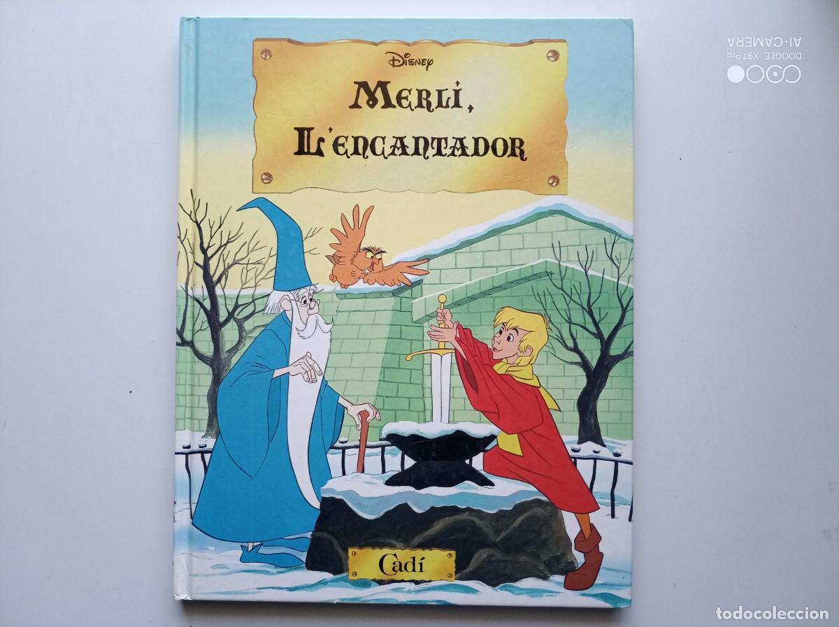 Libros de segunda mano: MERL&Iacute;, L &acute;ENCANTADOR. DISNEY. 1994. FOLIO. MUY ILUSTRADO.