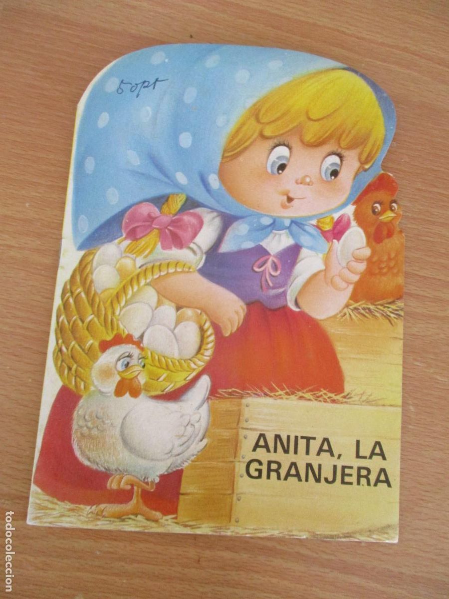 Libros de segunda mano: COLECCI&Oacute;N MIS TROQUELADOS -N&ordm;. 4- ANITA, LA GRANJERA-BRUGUERA-, 1&ordf;., EDC., 1983