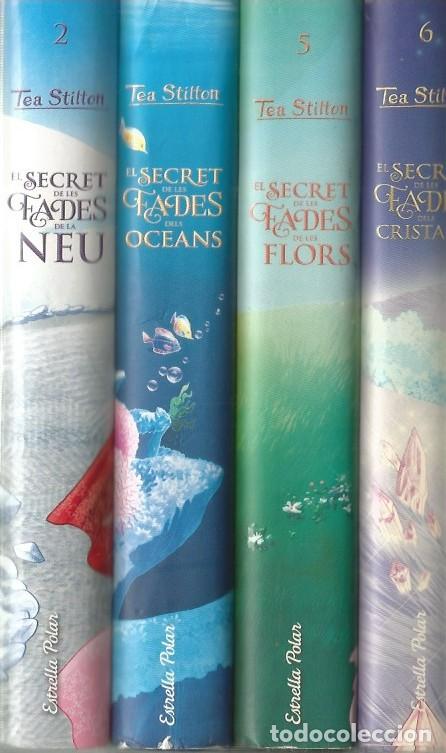 Libros de segunda mano: 4 LLIBRES EL SECRET DE LES FADES ..... TEA STILTON