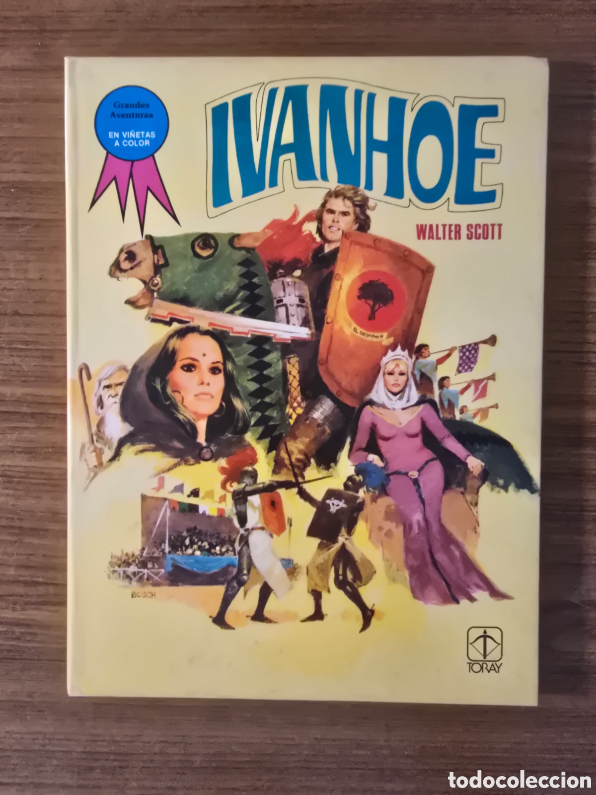 Libros de segunda mano: IVANHOR,WALTER SCOTT,A&Ntilde;O 1985,(EDICIONES TORAY)