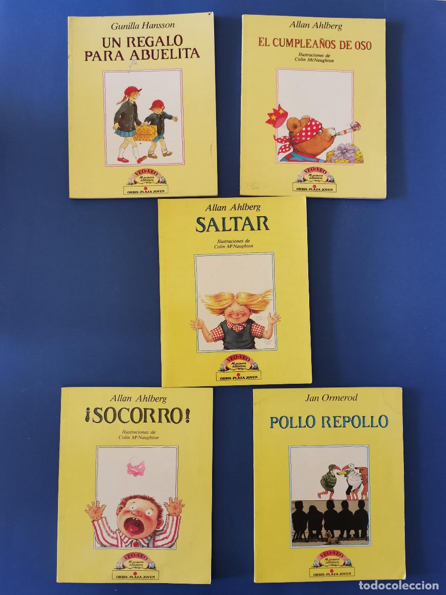 Libros de segunda mano: Pollo repollo Jan Ormerod Un regalo para abuelita Gunilla Hansson Socorro Saltar Allan Ahlberg