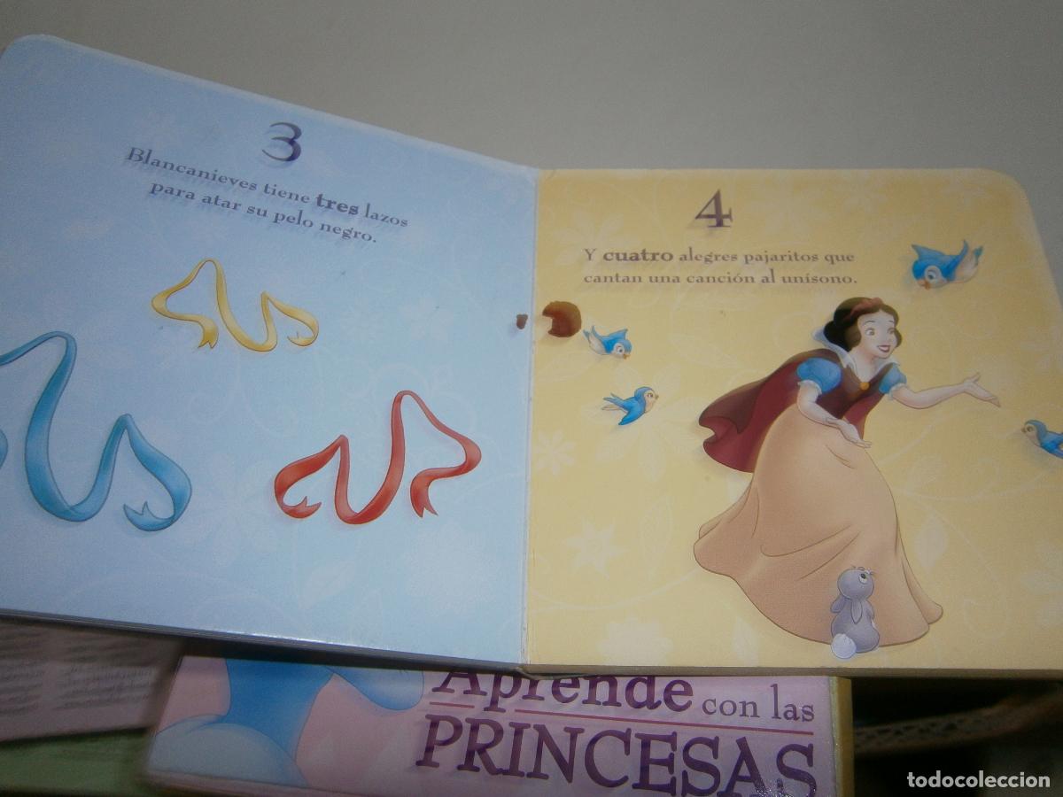 Libros de segunda mano: APRENDE CON LAS PRINCESAS (DISNEY) - Foto 6