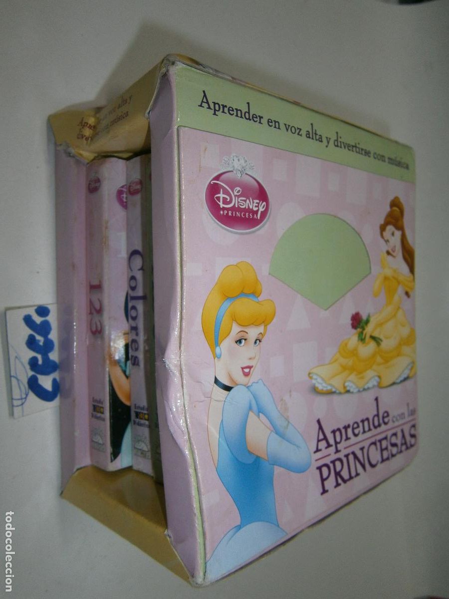 Libros de segunda mano: APRENDE CON LAS PRINCESAS (DISNEY)