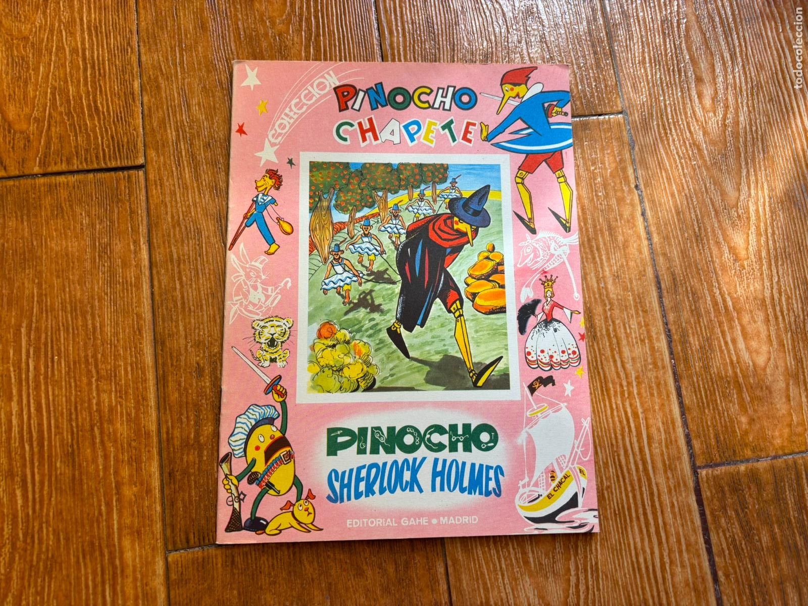 Libros de segunda mano: PINOCHO SHERLOCK HOLMES N&ordm; 48 COLECCION PINOCHO CHAPETE. EDITORIAL GAHE. A&Ntilde;O 1960