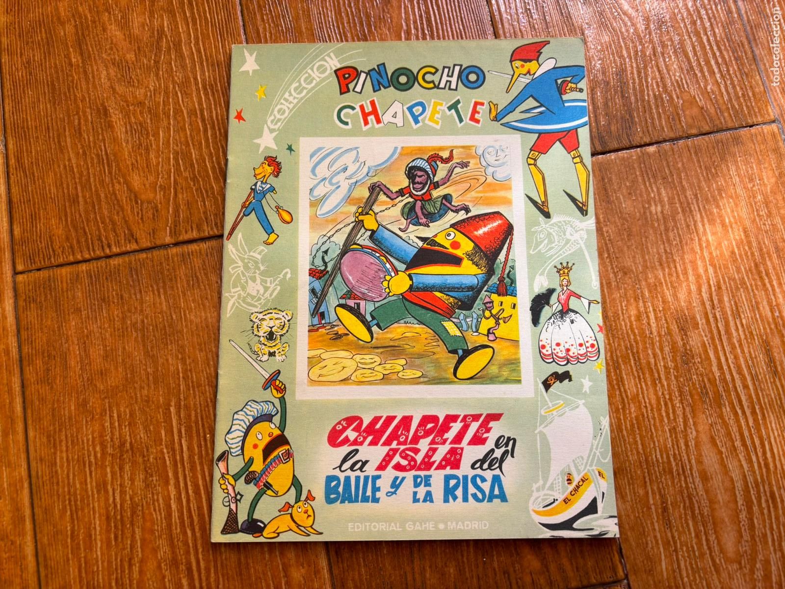 Libros de segunda mano: PINOCHO ISLA DE BAILE Y RISA N&ordm; 47 COLECCION PINOCHO CHAPETE. EDITORIAL GAHE. A&Ntilde;O 1960