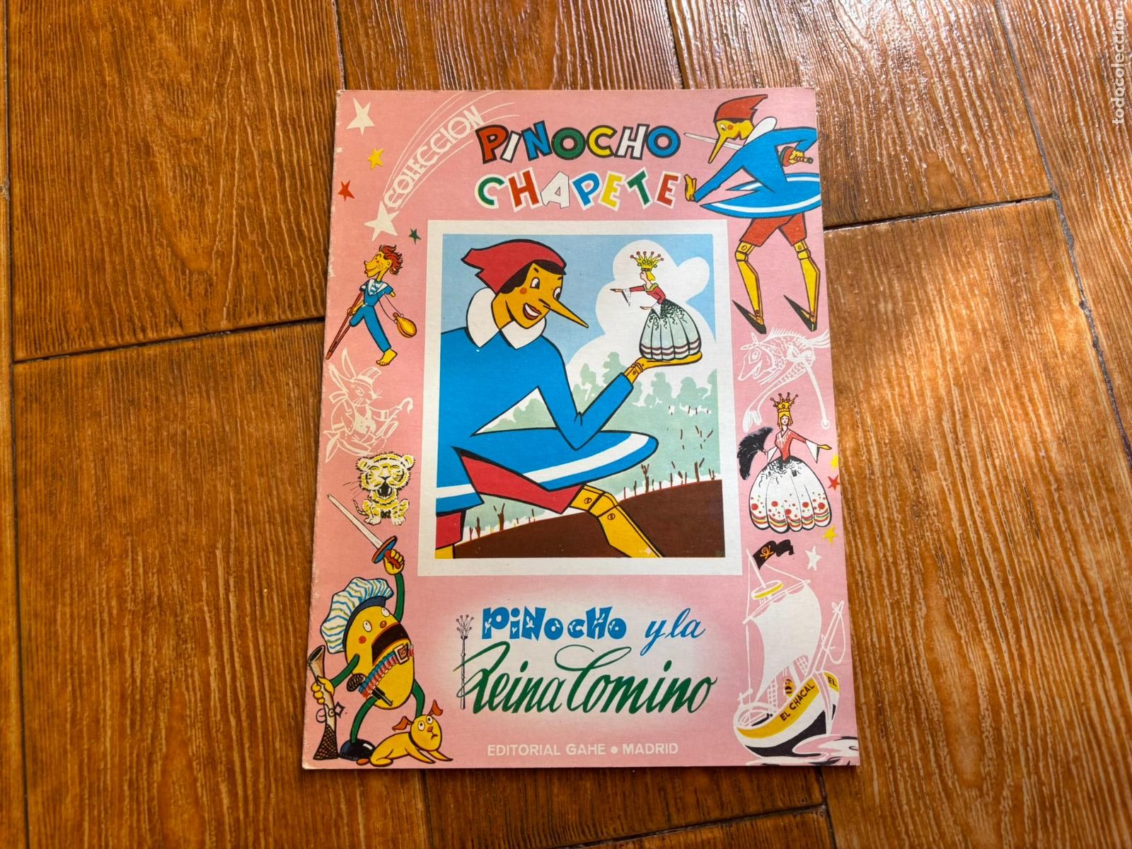 Libros de segunda mano: LA REINA COMINO N&ordm; 20 COLECCION PINOCHO CHAPETE. EDITORIAL GAHE. A&Ntilde;O 1960