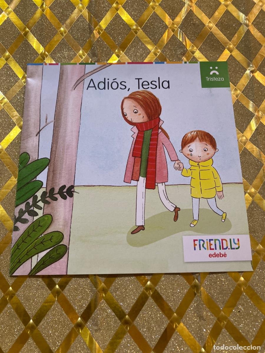 Libros de segunda mano: LIBRO O CUENTO DE ADIOS TESLA EDEBE FRIENDLY !