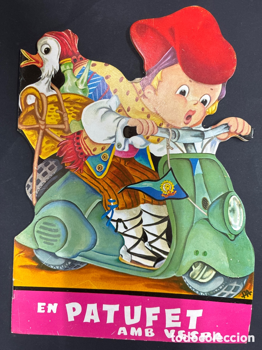 Libros de segunda mano: CUENTO EN PATUFET AMB VESPA SIN ESCRITOS BUEN ESTADO