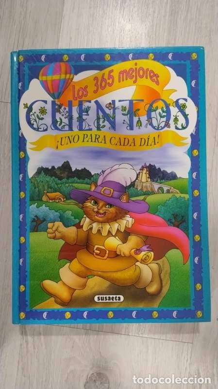 Libros de segunda mano: M69 Libro los 365 mejores cuentos. Susaeta. 1987.