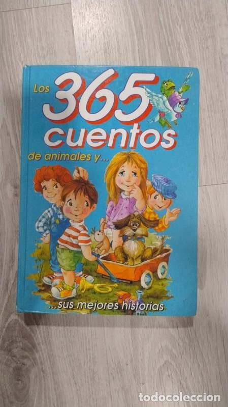 Libros de segunda mano: M69 Libro los 365 mejores cuentos. Alcoexport. A&ntilde;os 90.