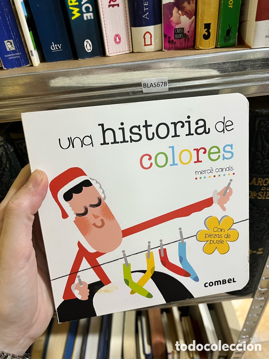 Libros de segunda mano: BLAS67B una historia de colores merc&egrave; canals (combel)