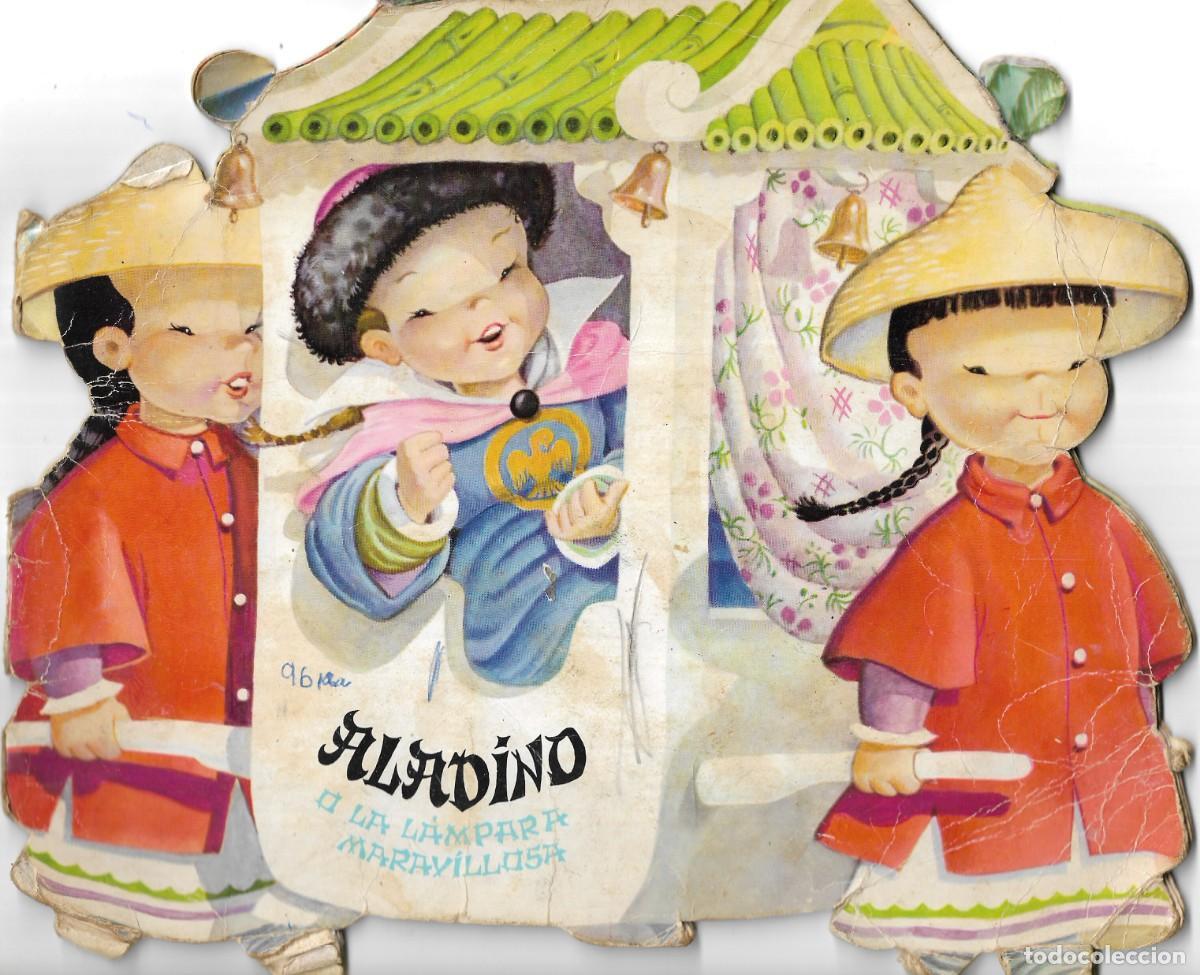 Livros em segunda m&atilde;o: CUENTO TROQUELADO N&ordm; 36 - ALADINO O LA L&Aacute;MPARA MARAVILLOSA - FERR&Aacute;NDIZ - EDT. EDIGRAF, 1977.