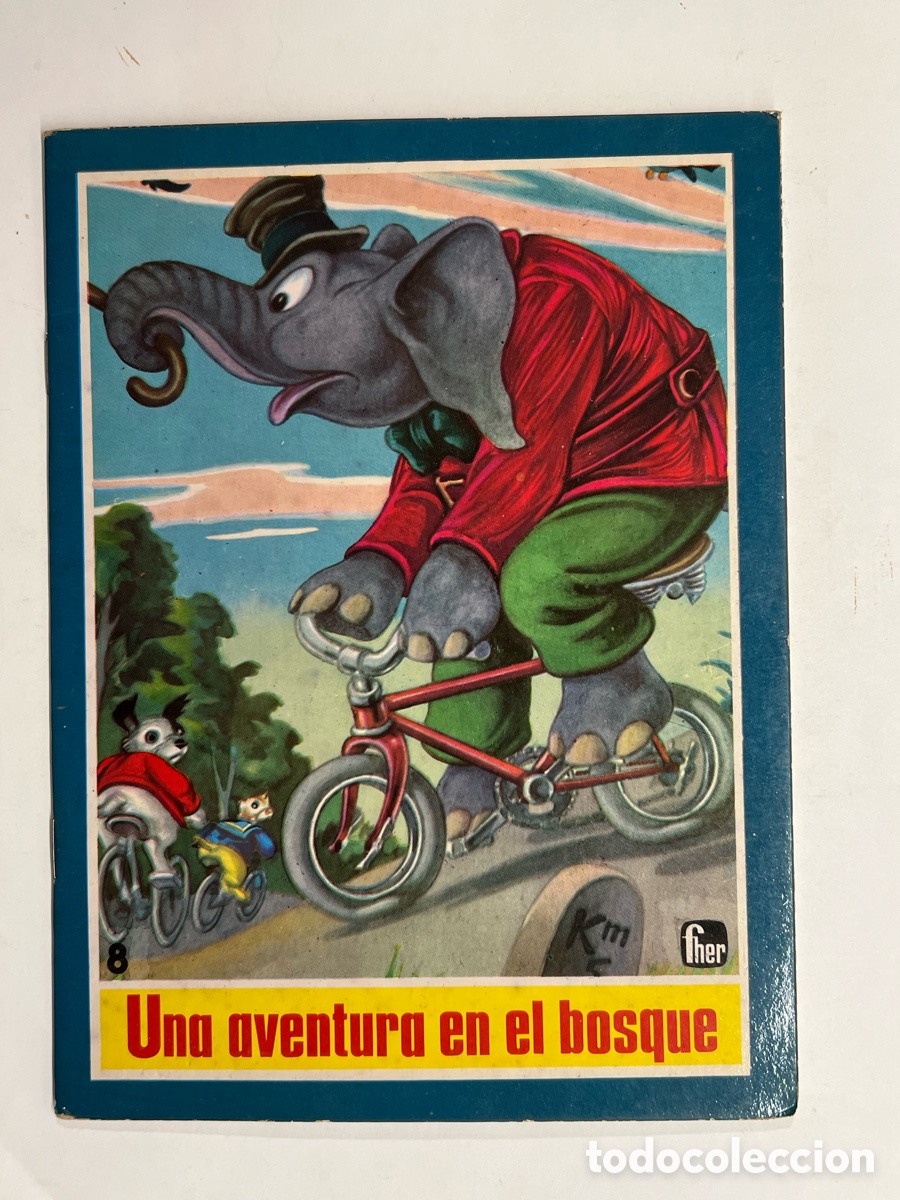 Libri di seconda mano: UNA AVENTURA EN EL BOSQUE.. coleccion ni&ntilde;os felices. Edic., Fher (a.1964)