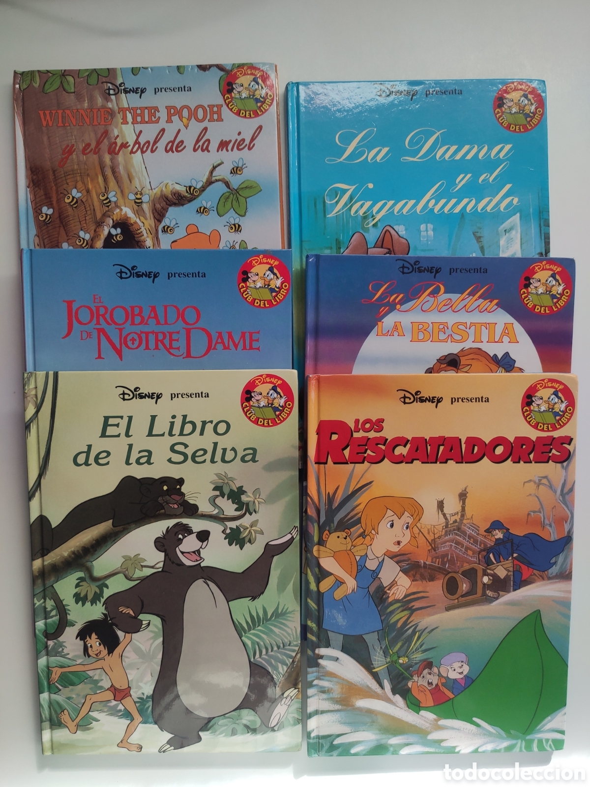 Gebrauchte B&uuml;cher: 6 libros Disney, club del libro Salvat