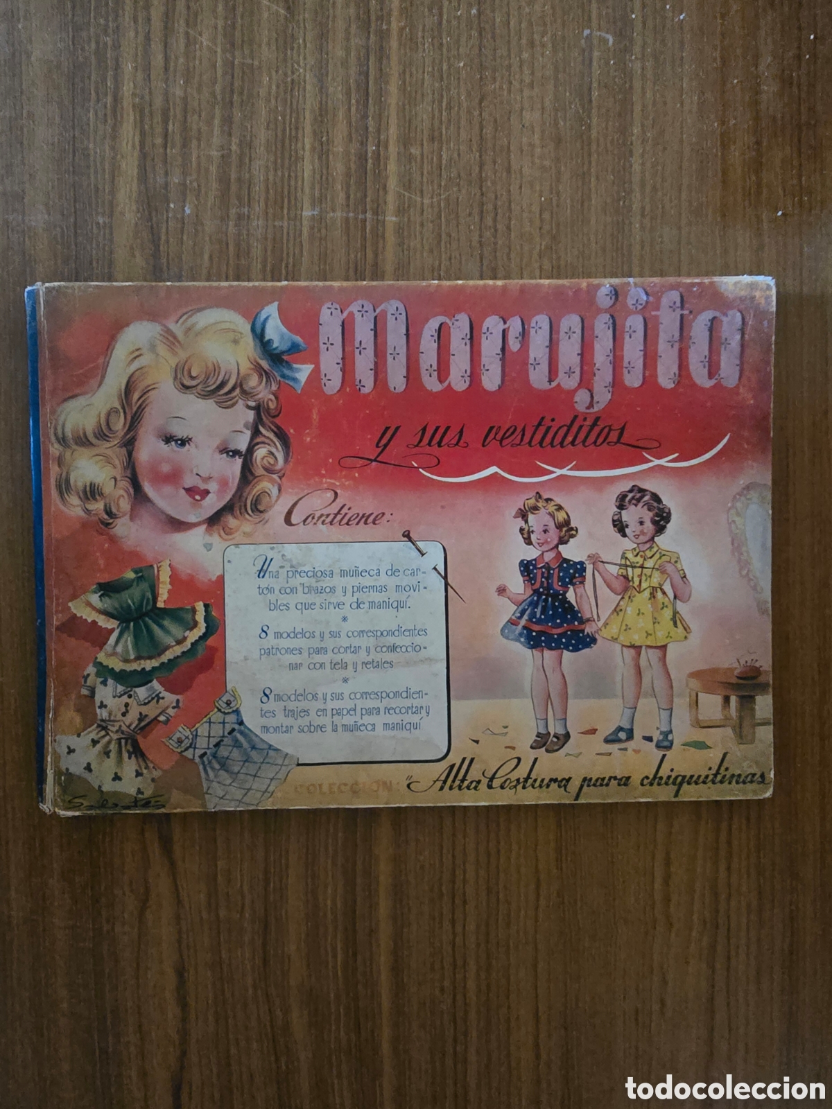Second hand books: MARUJITA Y SUS VESTIDITOS, COLECCION ALTA COSTURA PARA CHIQUITINAS, (SABATES)