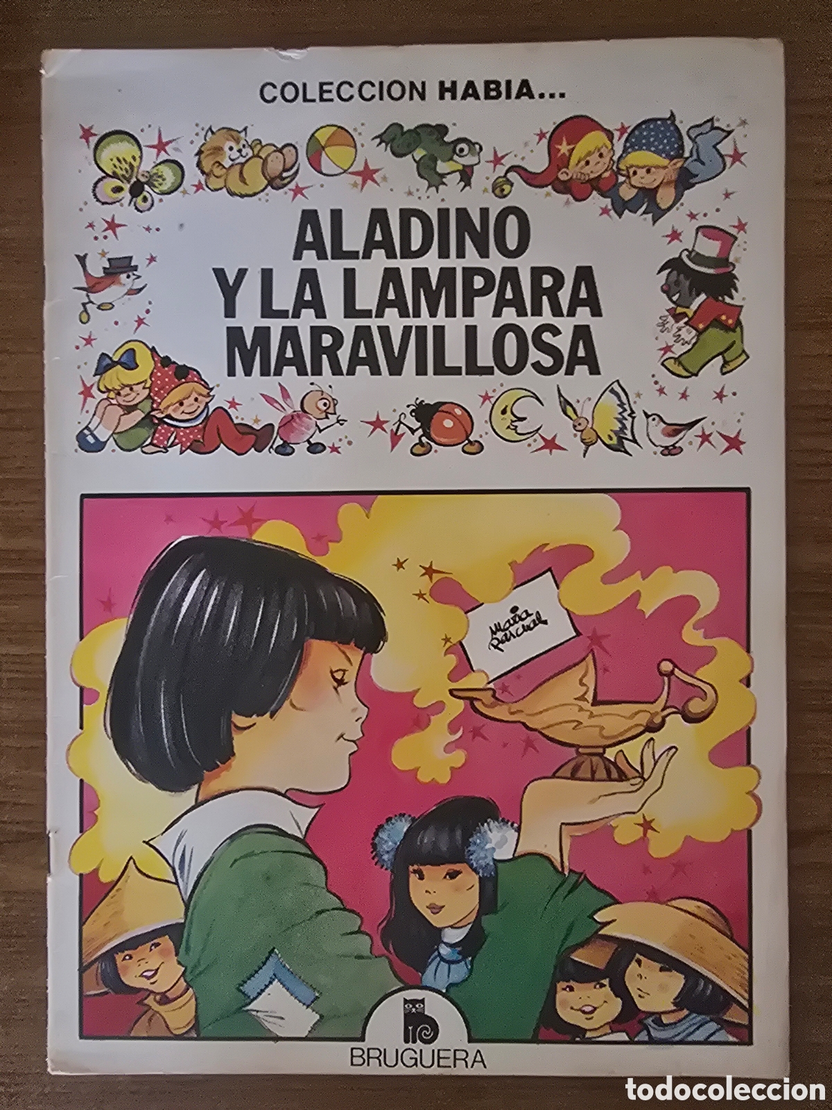 Gebrauchte B&uuml;cher: ALADINO Y LA LAMPARA MARAVILLOSA,COLECCION HABIA,MARIA PASCUAL,NUMERO 10,A&Ntilde;O 1983,(BRUGUERA)