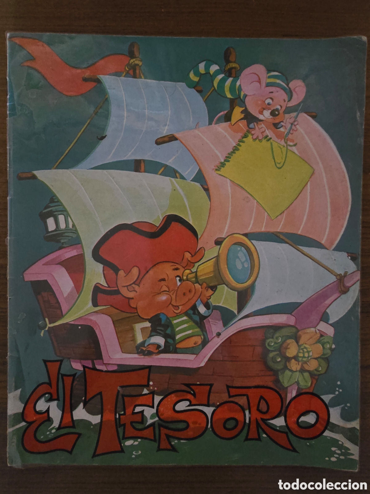 Libros de segunda mano: EL TESORO,NUMERO 7,COLECCION MIS BARCOS,(EDITORIAL ROLLAN)