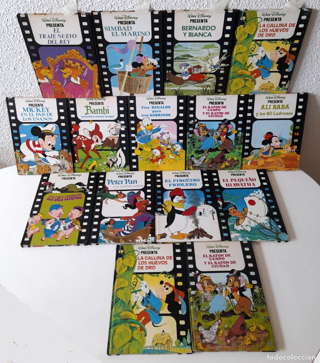Libros de segunda mano: Gran Colecci&oacute;n 15 Tomos 2 repetidos Walt Disney Presenta Club Internacional del Libro 1985 1986