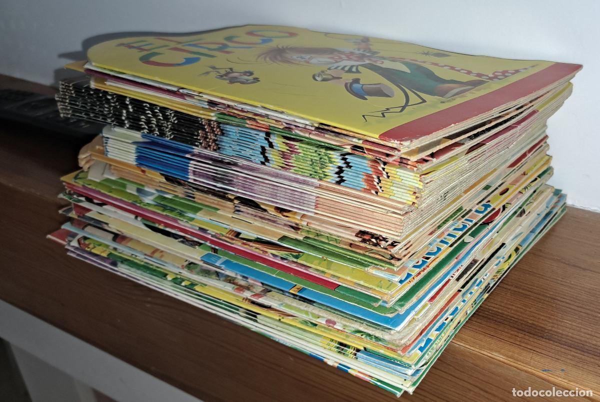 Libros de segunda mano: EDITORIAL VILMAR - Barcelona - LOTE DE 70 CUENTOS TROQUELADOS - A&Ntilde;OS 70 - RESTOS DE TIENDA