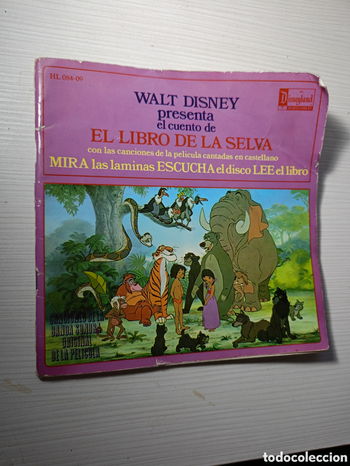 Gebrauchte B&uuml;cher: WALT DISNEY - EL LIBRO DE LA SELVA -, LIBRO CUENTO sin vinilo