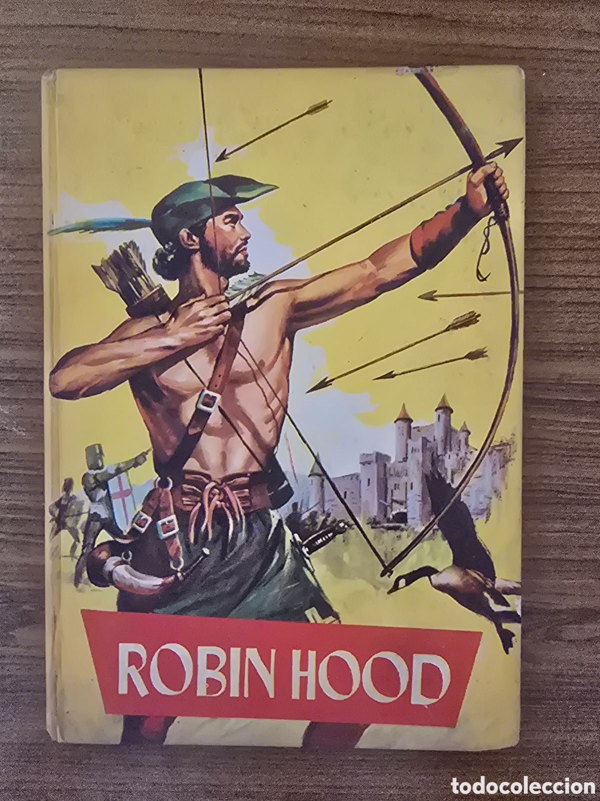 Livros em segunda m&atilde;o: ROBIN HOOD,COLECCION JUVENIL,NUMERO 49,SERIE AMARILLA,A&Ntilde;O 1963,(FERMA)