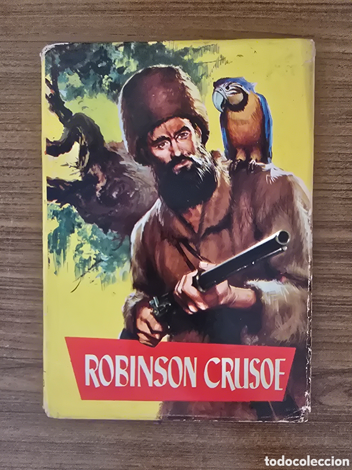 Livros em segunda m&atilde;o: ROBINSON CRUSOE,COLECCION JUVENIL,NUMERO 53,SERIE AMARILLA,A&Ntilde;O 1963,(FERMA)